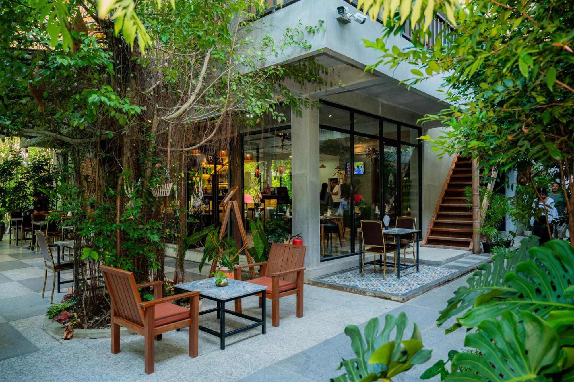 Kampot Sweet Boutique Hotell Exteriör bild
