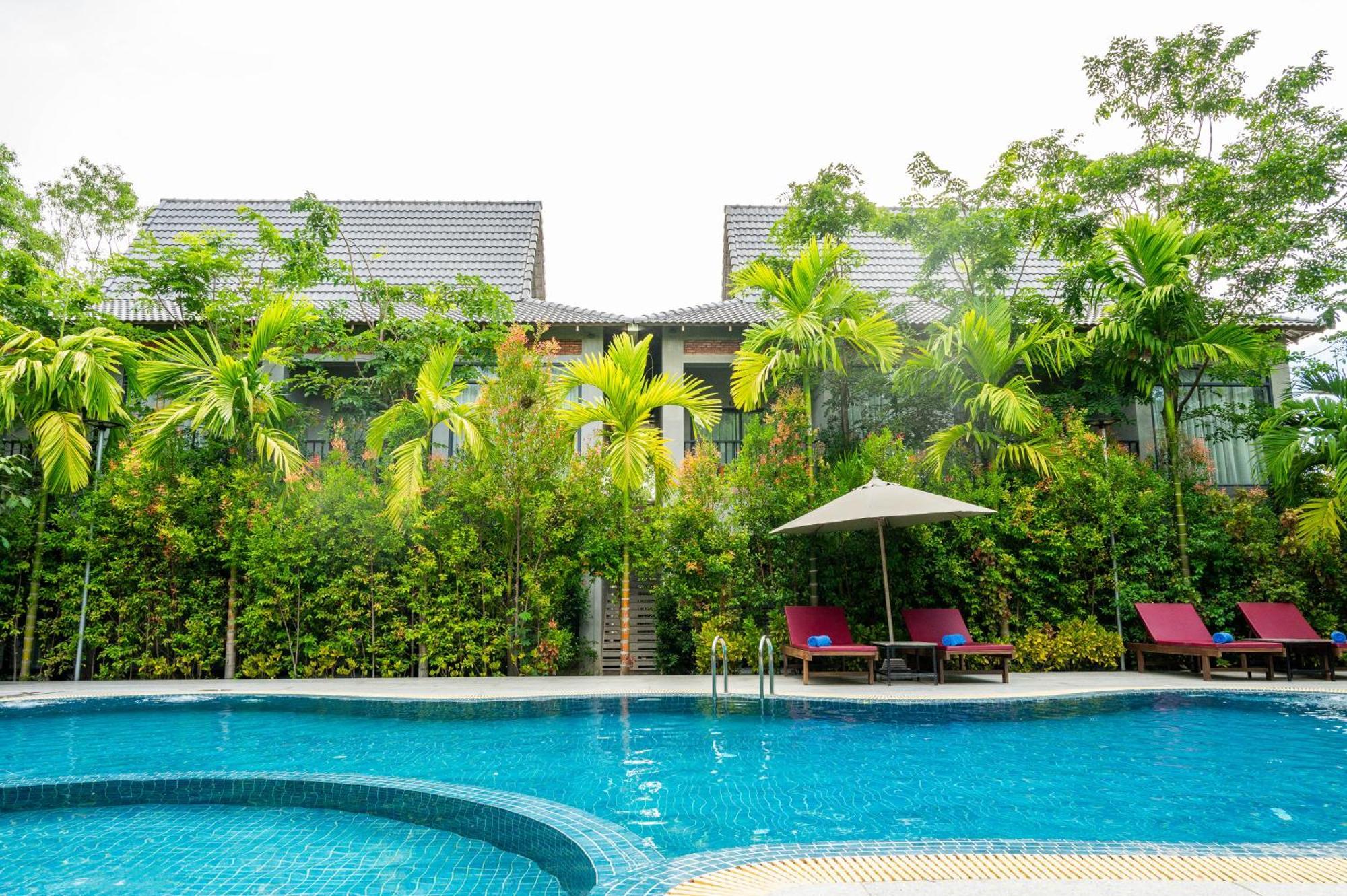 Kampot Sweet Boutique Hotell Exteriör bild