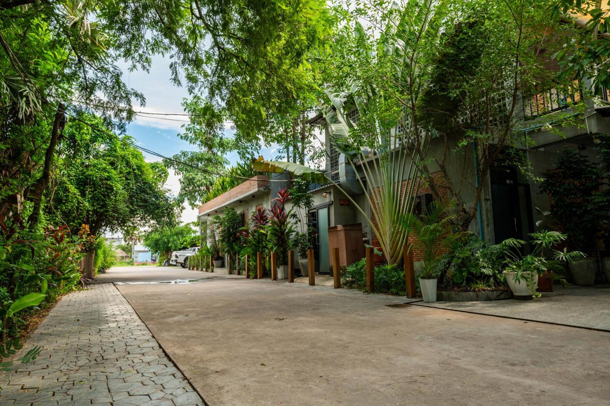 Kampot Sweet Boutique Hotell Exteriör bild