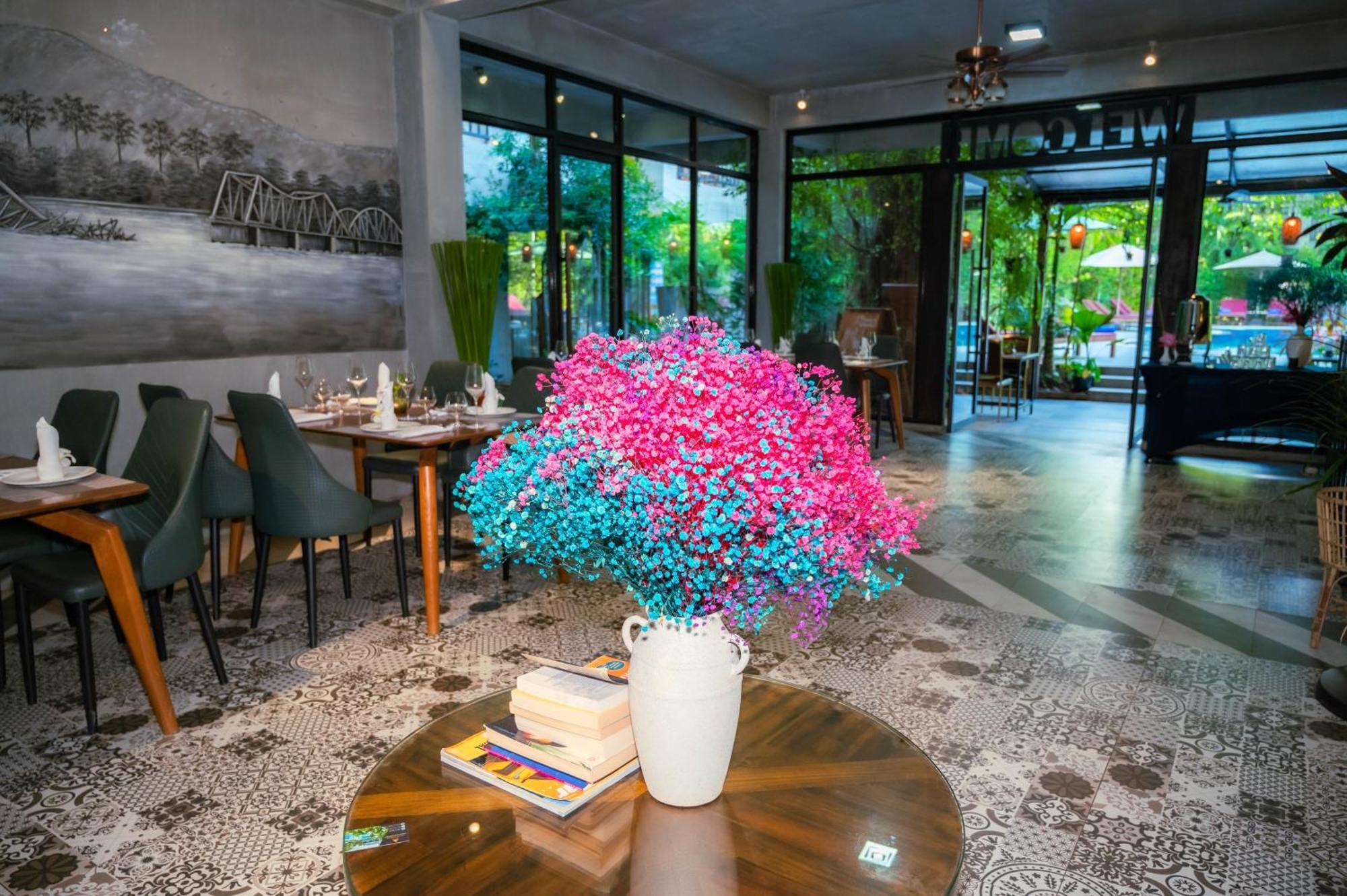 Kampot Sweet Boutique Hotell Exteriör bild