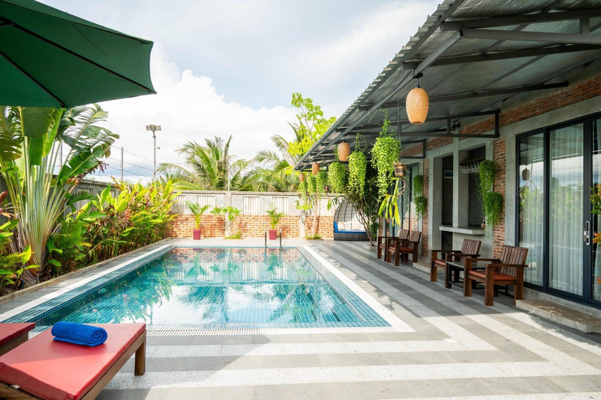 Kampot Sweet Boutique Hotell Exteriör bild
